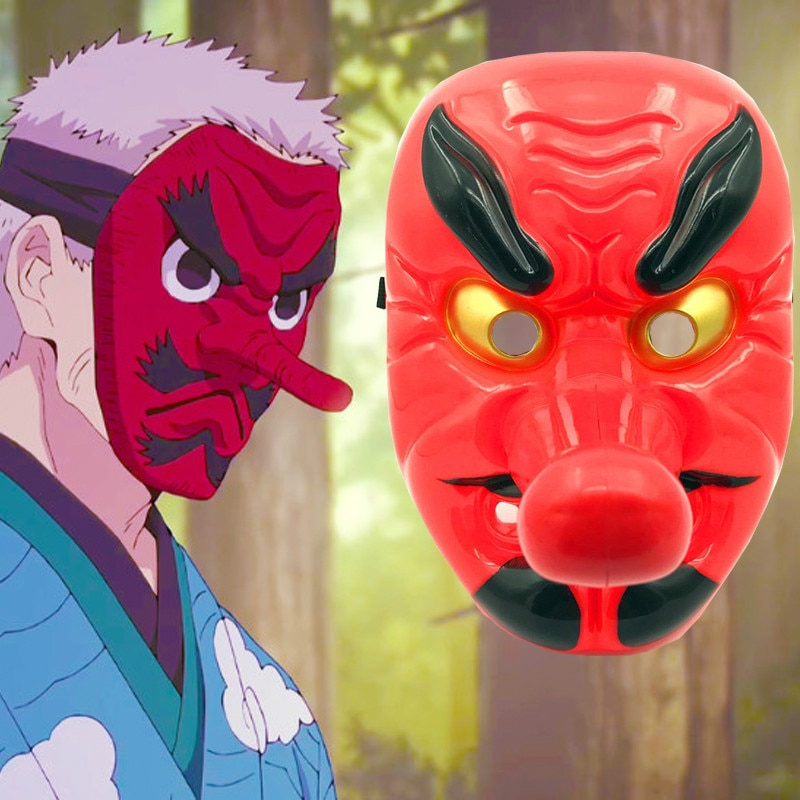 หน้ากากญี่ปุ่น เท็นงุ Tengu หน้ากาก Demon Slayer