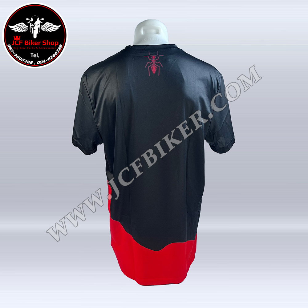 เสื้อยืดขี่มอเตอร์ไซค์ เสื้อยืดมอเตอร์ไซค์ เสื้อยืดแขนสั้น HELMET Ant93 Dri-fitเนื้อผ้าPolyester100%ระบายอากาศได้ดีไม่เหนียวติดตัวสวมใส่สบาย