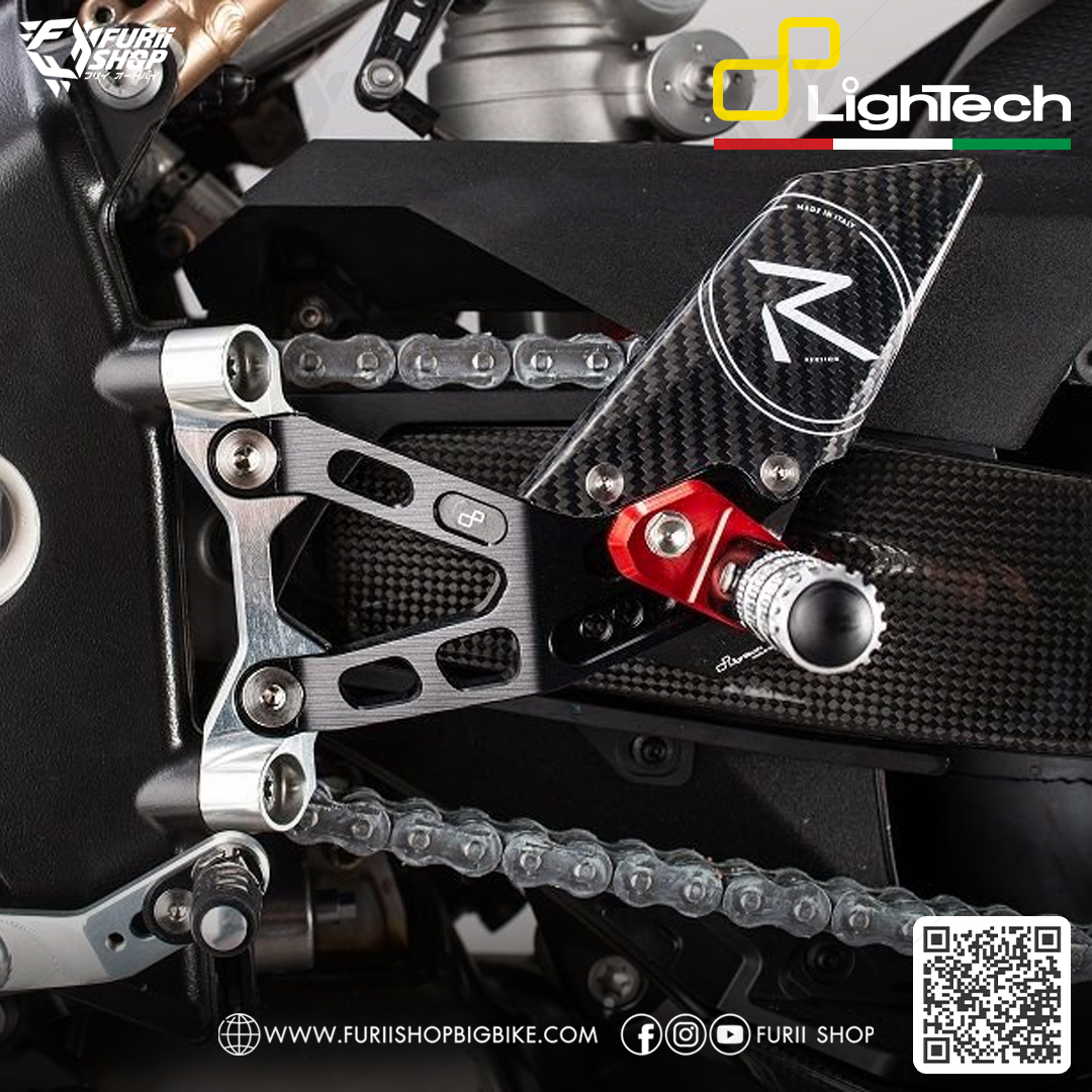 เกียร์โยง Lightech Rearsets R version : for BMW S1000RR 2019-2022/All new S1000R Naked 2021-2022