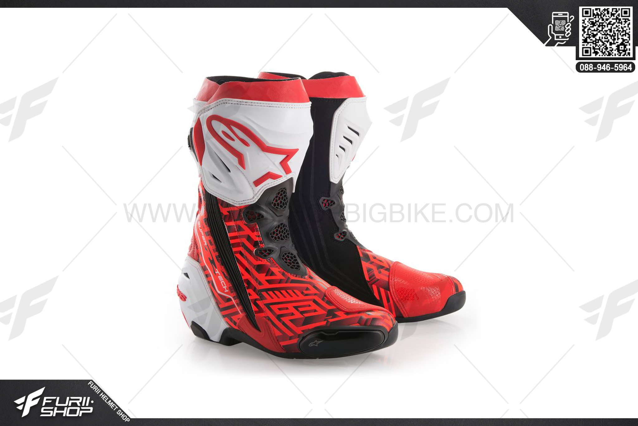 รองเท้า Alpinestars SUPERTECH R MARC MARQUEZ REPLICA
