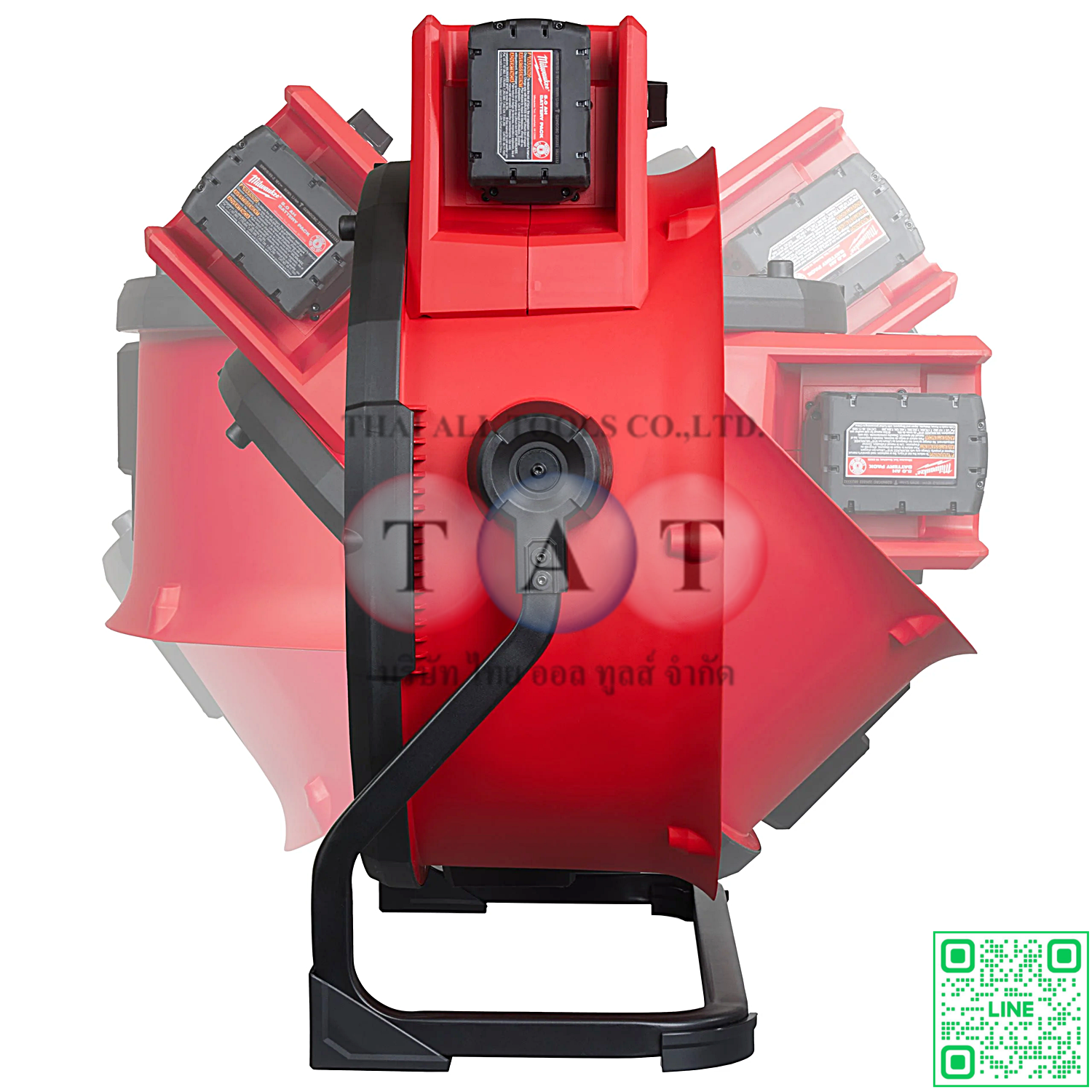 พัดลมไร้สาย Milwaukee M18 ARFHP-0 – พลังลมแรงสำหรับงานช่างมืออาชีพ