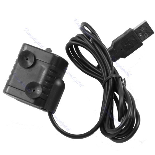 DC 3.5V - 9V 3W USB Submersible Water Pump Aquarium Fish Tank Fountain Pond Pump HXP001