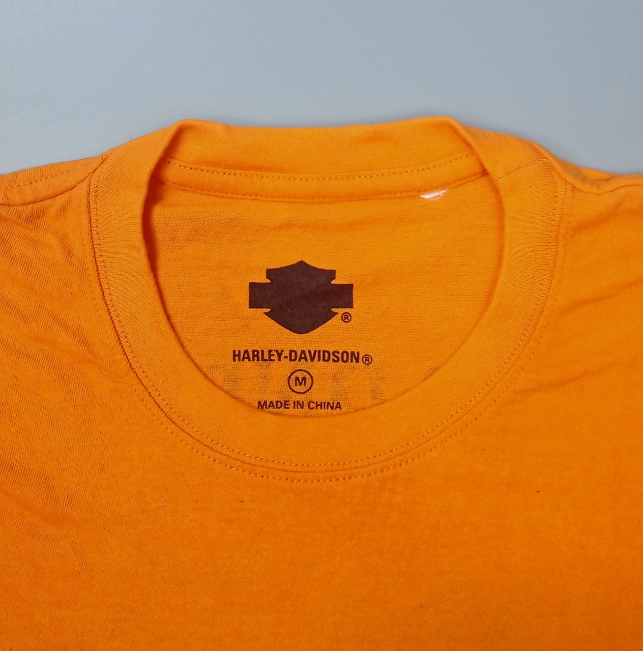 เสื้อแขนสั้น Davidson ส้ม #333 S,M,3XL