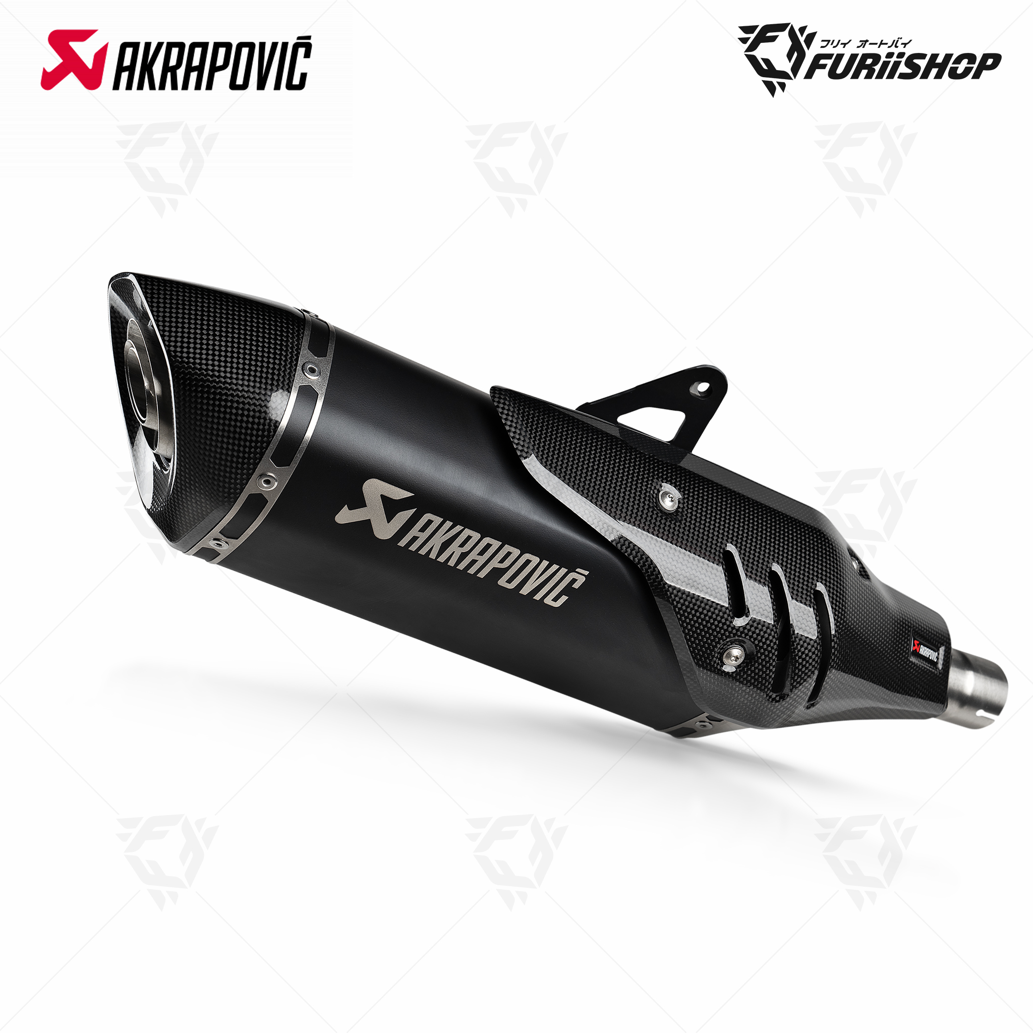 ท่อแต่ง Akrapovic Slip on Black Limited 2025 for HONDA X-ADV750 2025