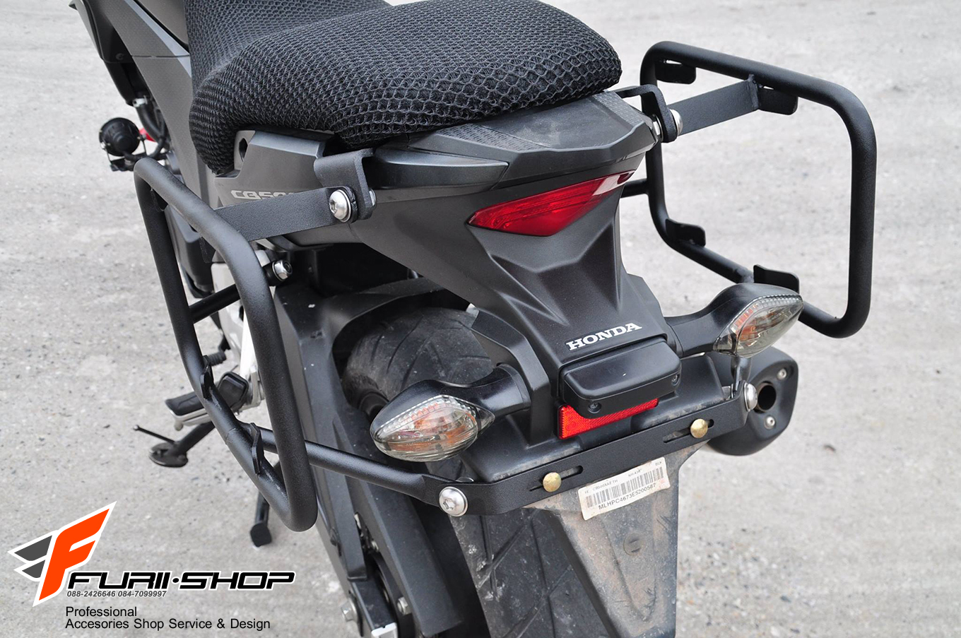 ชุดยึดแร็คปิ๊บข้าง ADV-TECH FOR CB500X 2016