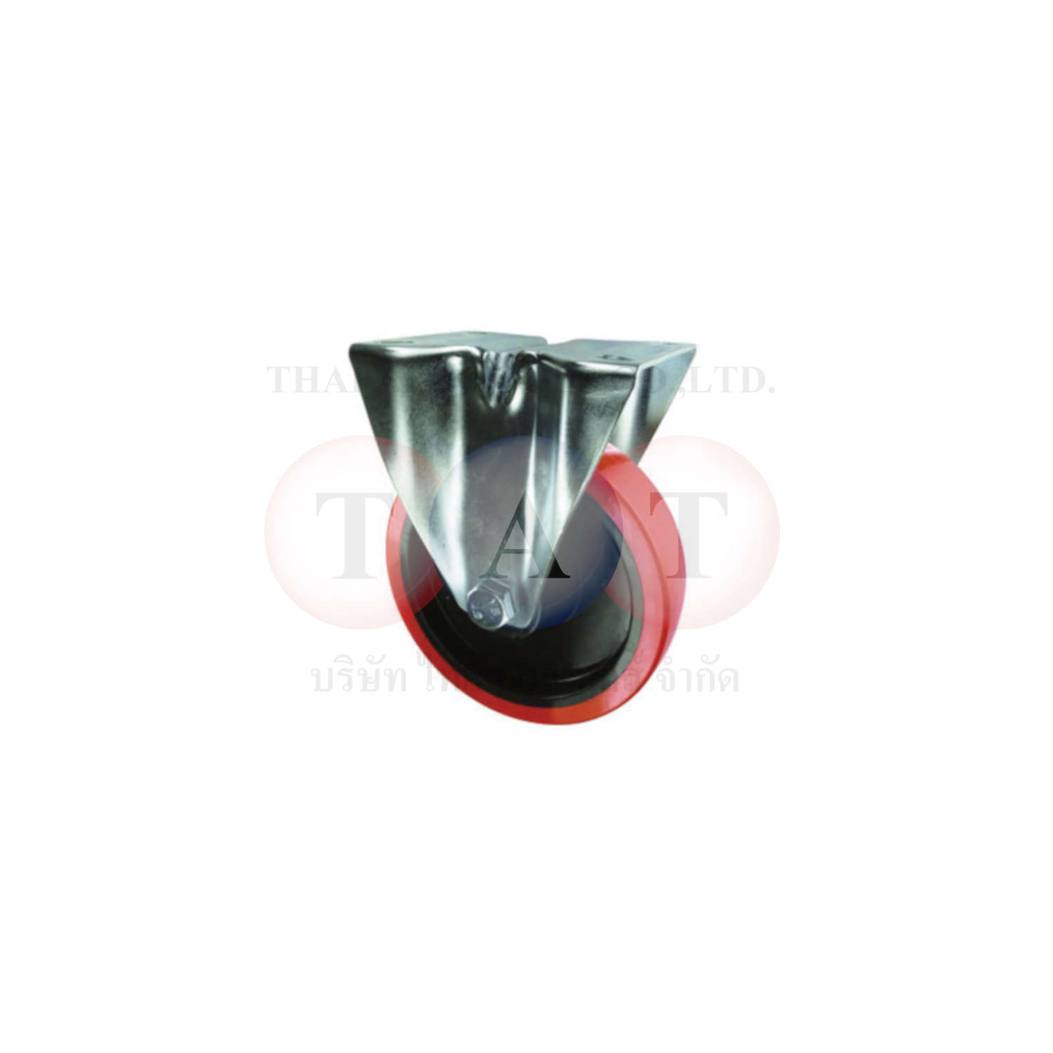 Atlas Workholders.FIXED PLATE 160mm POLYURETHANE TYRE