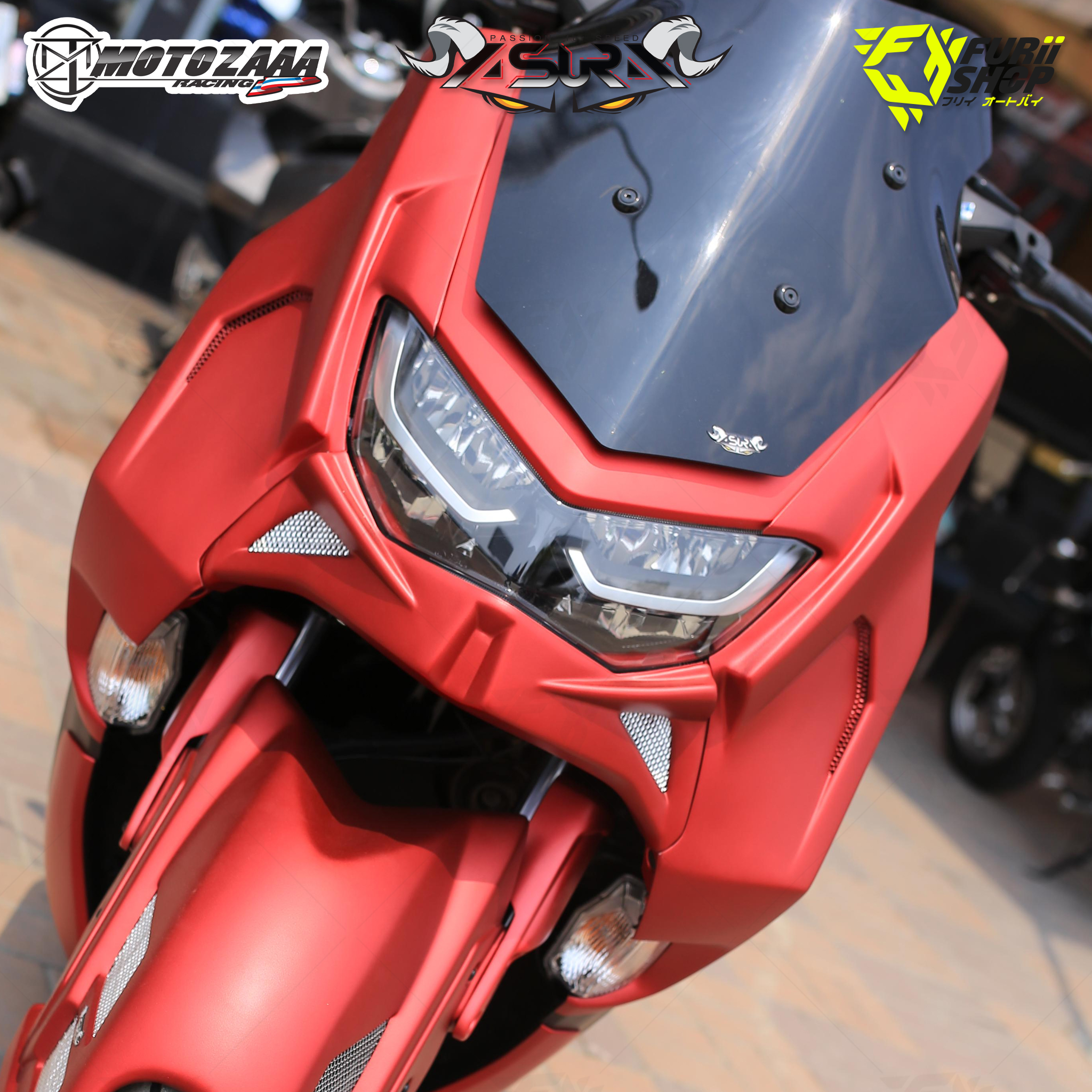 กาบอก แยก AsurA MOTOZAAA : For Yamaha NMAX155 By Furii Shop