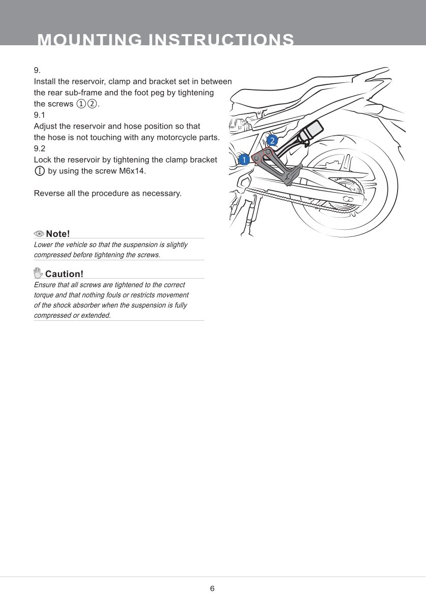 โช๊คหลังแต่ง Ohlins YA169 For Yamaha Exciter 155 / Y16ZR / Sniper 155 ปี 2021-2022
