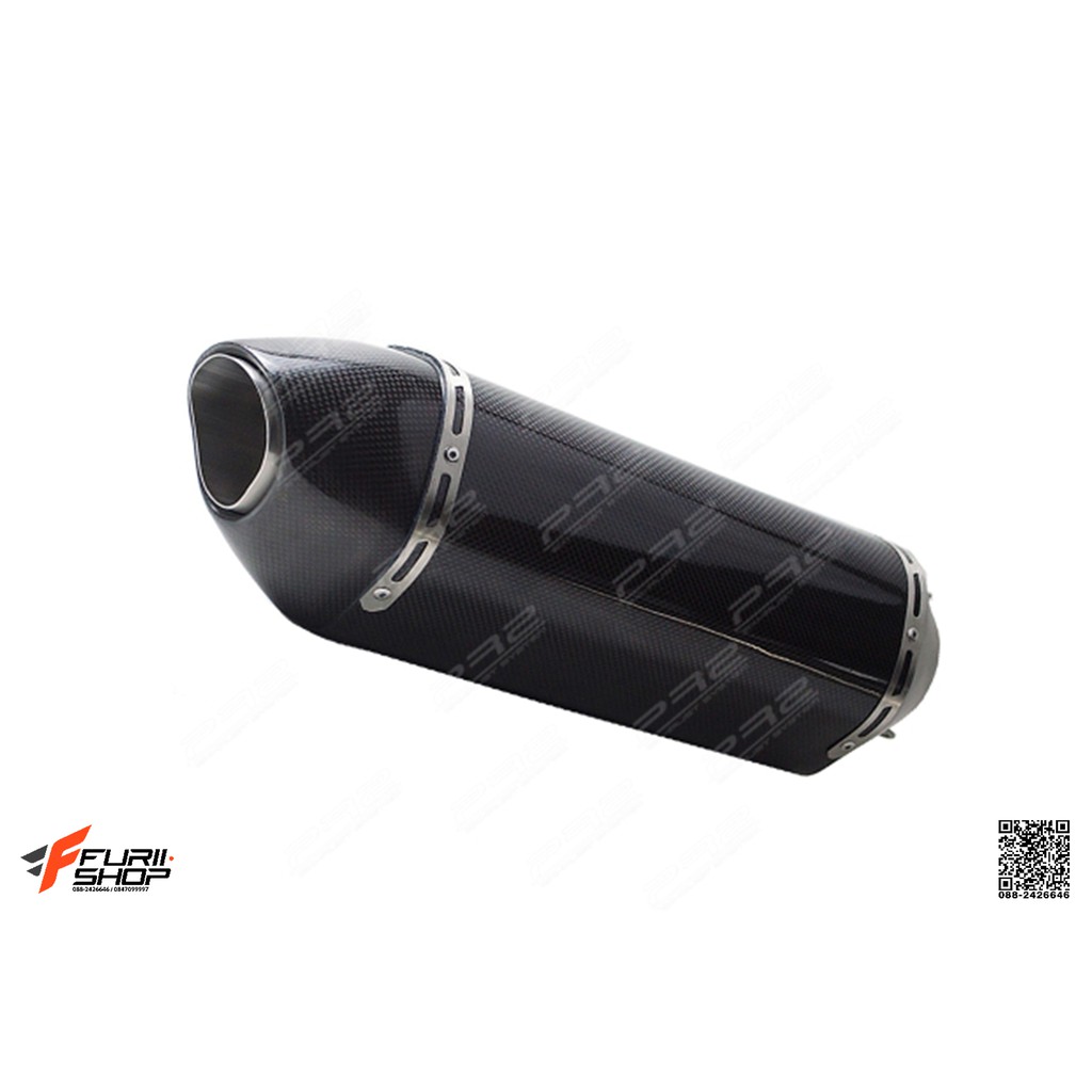 ท่อไอเสีย ท่อมอเตอร์ไซค์ ท่อแต่ง PR2 R77 Kevlar Grade B
