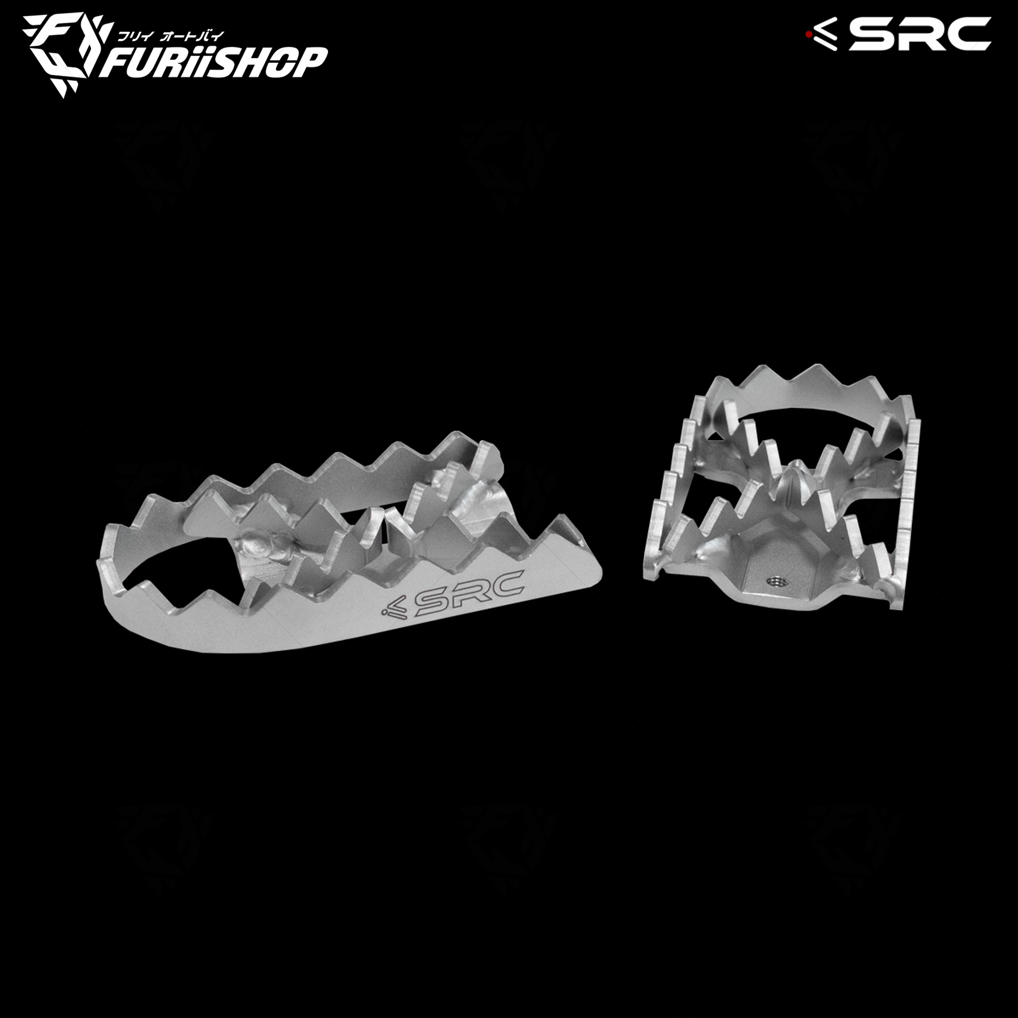พักเท้า SRC WIDE FOOT PEG ADEPTER SET SUZUKI V-STROM650 / V-STROM1000