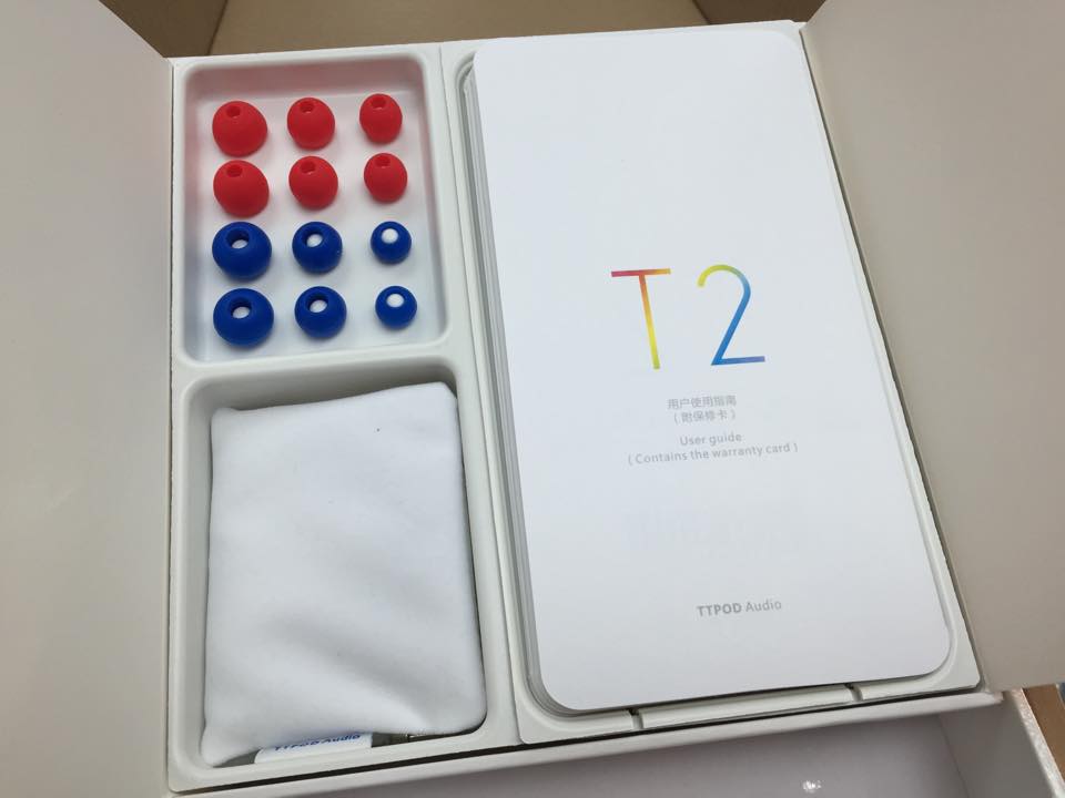 ขาย TTPOD T2 หูฟัง Hybrid ยอดนิยม 2 BA + 1 Dynamic Driver ครบเครื่องเรื่องเสียง มี 4 สีให้เลือก