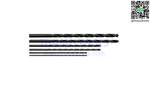 ดอกสว่าน SET OF 6 HSS EXTRA LENGTH DRILLS 3-10.00mm SHERWOOD