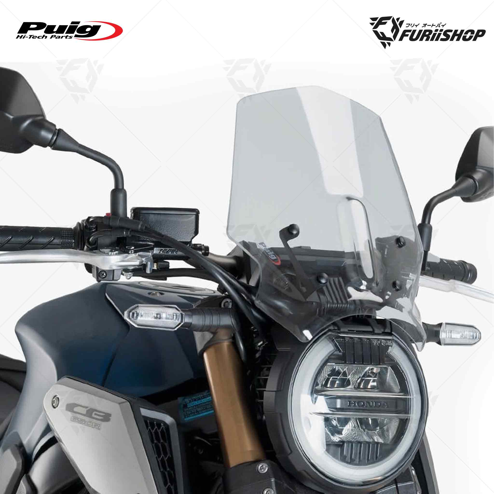 ชิลด์ Puig - Windscreen (CB650R) for Honda CB650R 2019+