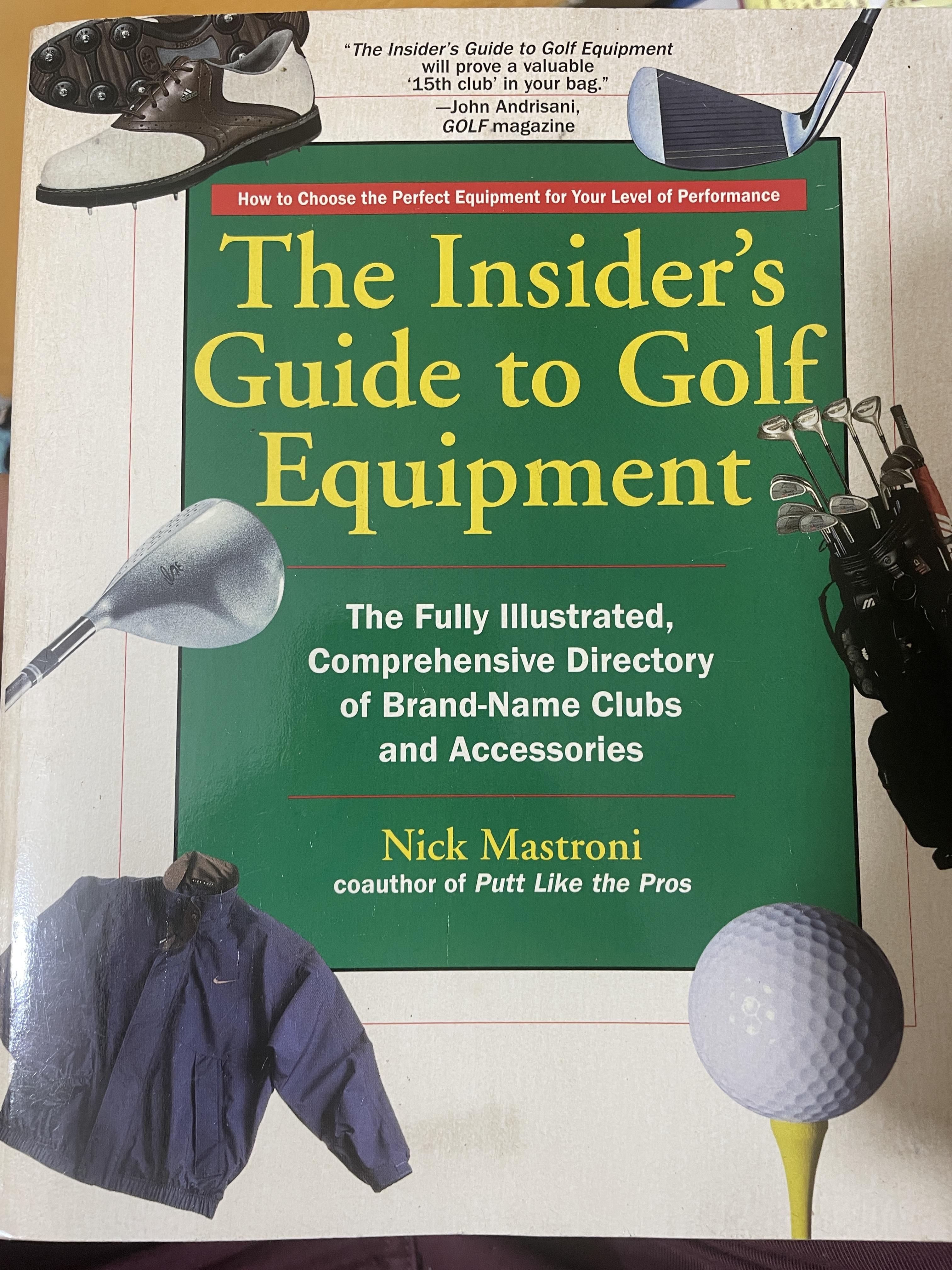 The Insider ‘ s Guide to Golf Equipment. 3,800 กรัม