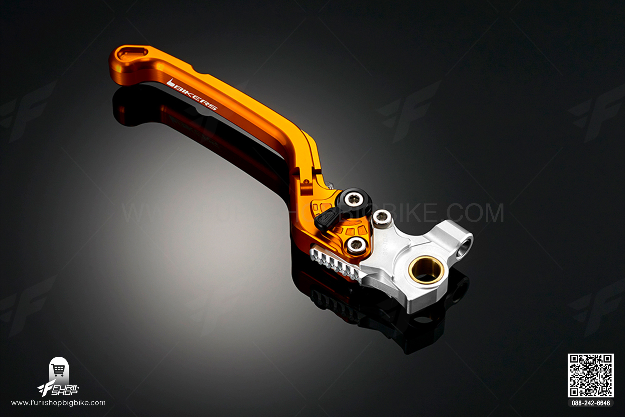 ก้านเบรค สีทอง Premium Folding Adjustable Front Brake Lever Ducati MONSTER795-796