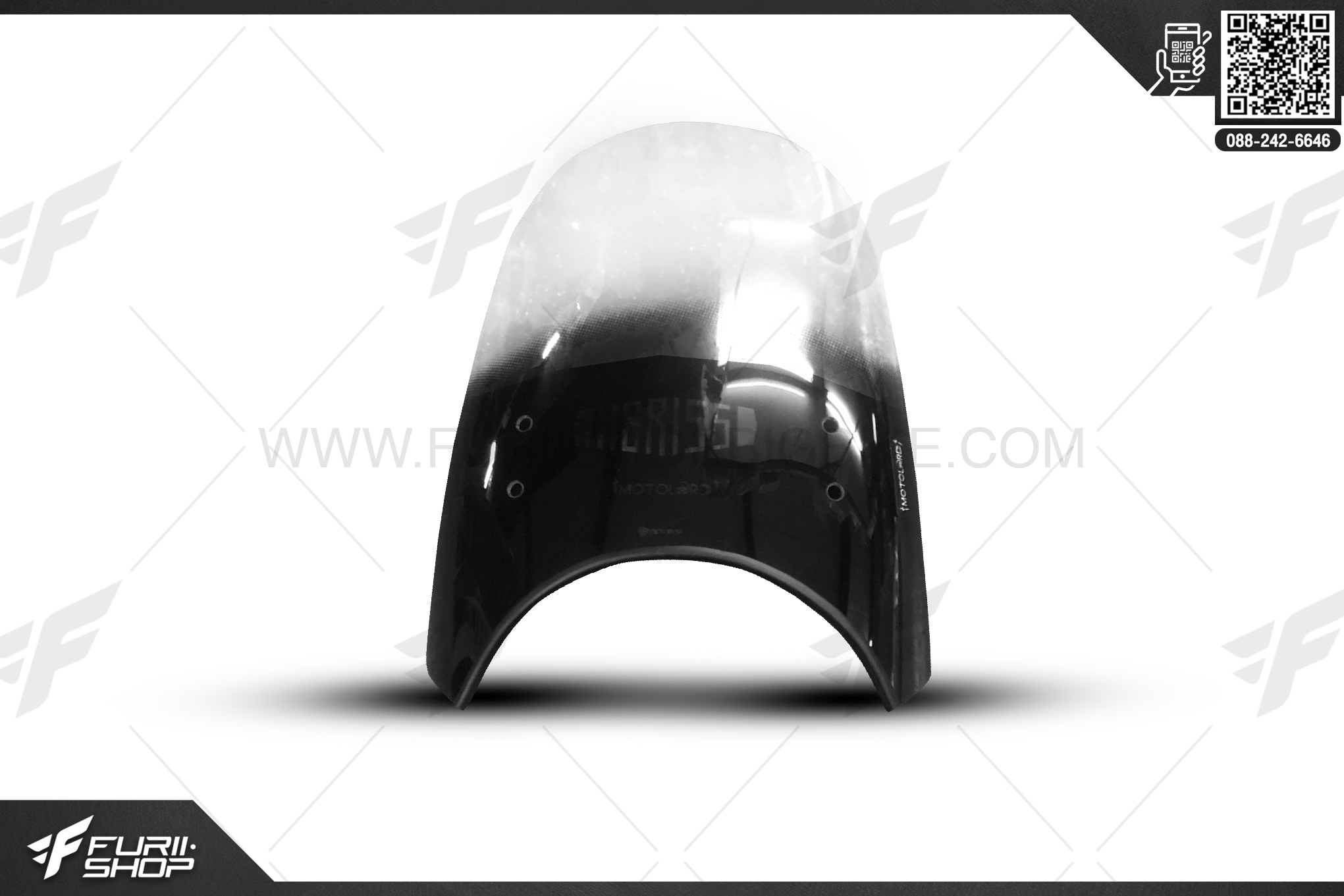 ชิวหน้า MOTOZAAA V.1 (ใส) FOR YAMAHA XSR155