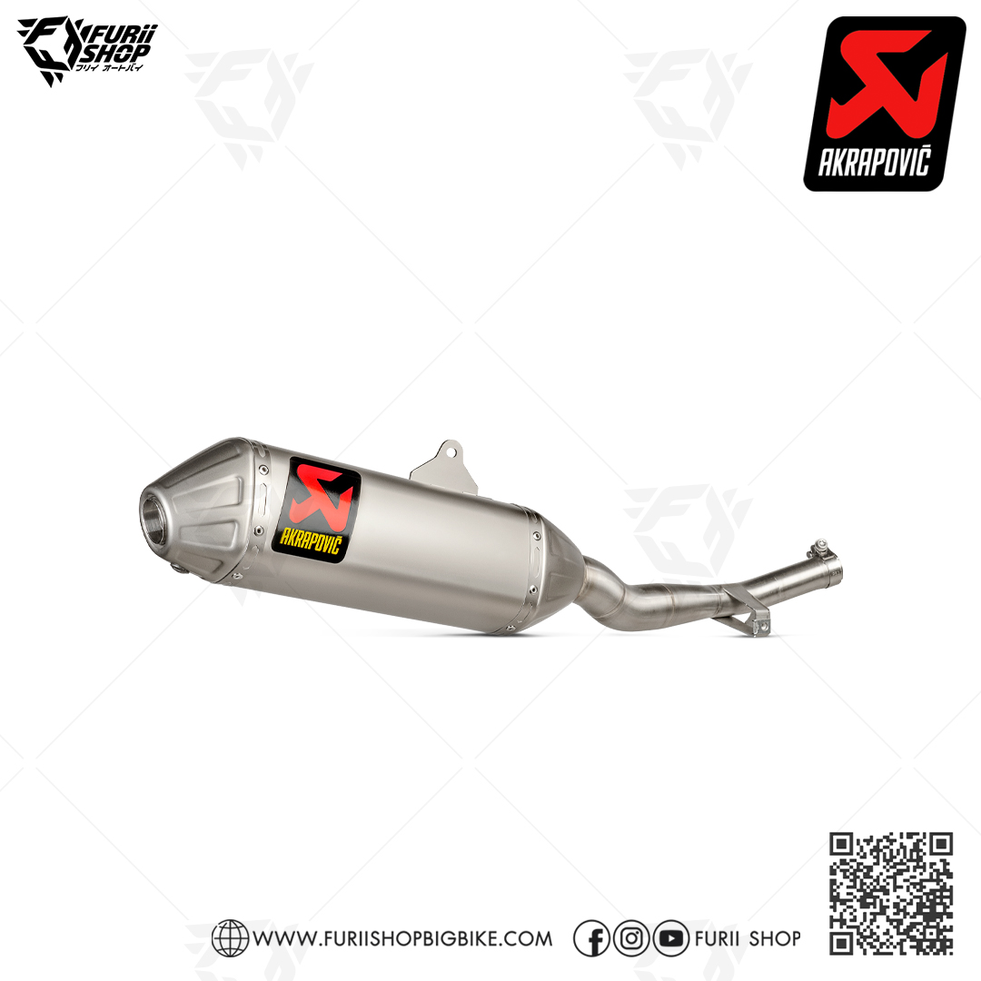 ท่อแต่ง Akrapovic Slip on : for Honda CRF300L /Rally 2021