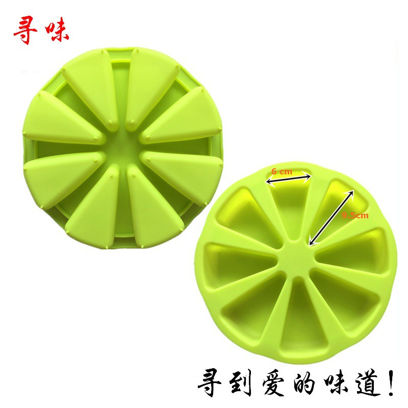 แม่พิมพ์ซิลิโคน สามเหลี่ยม 8 ช่อง