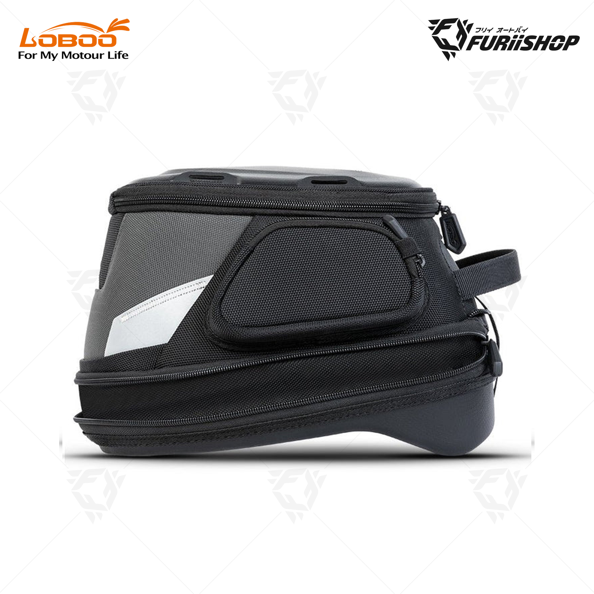 Desert Tank Bag BTB15BK กระเป๋าติดบนถังน้ำมัน ขนาด 7 ลิตร สีดำ