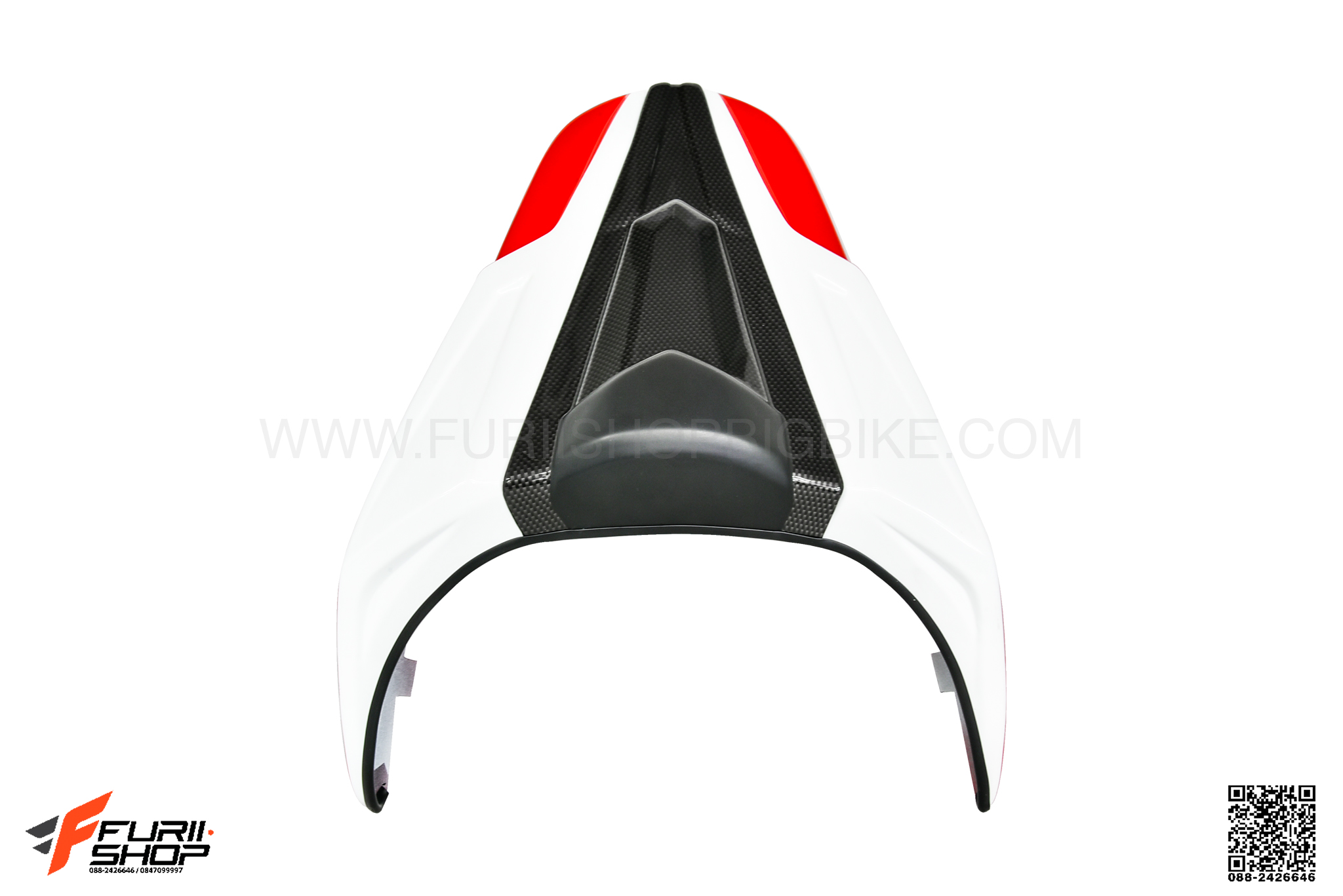 ครอบเบาะท้าย MOTOZAAA สีแดง ขาวFOR HONDA CB650F/CBR650F
