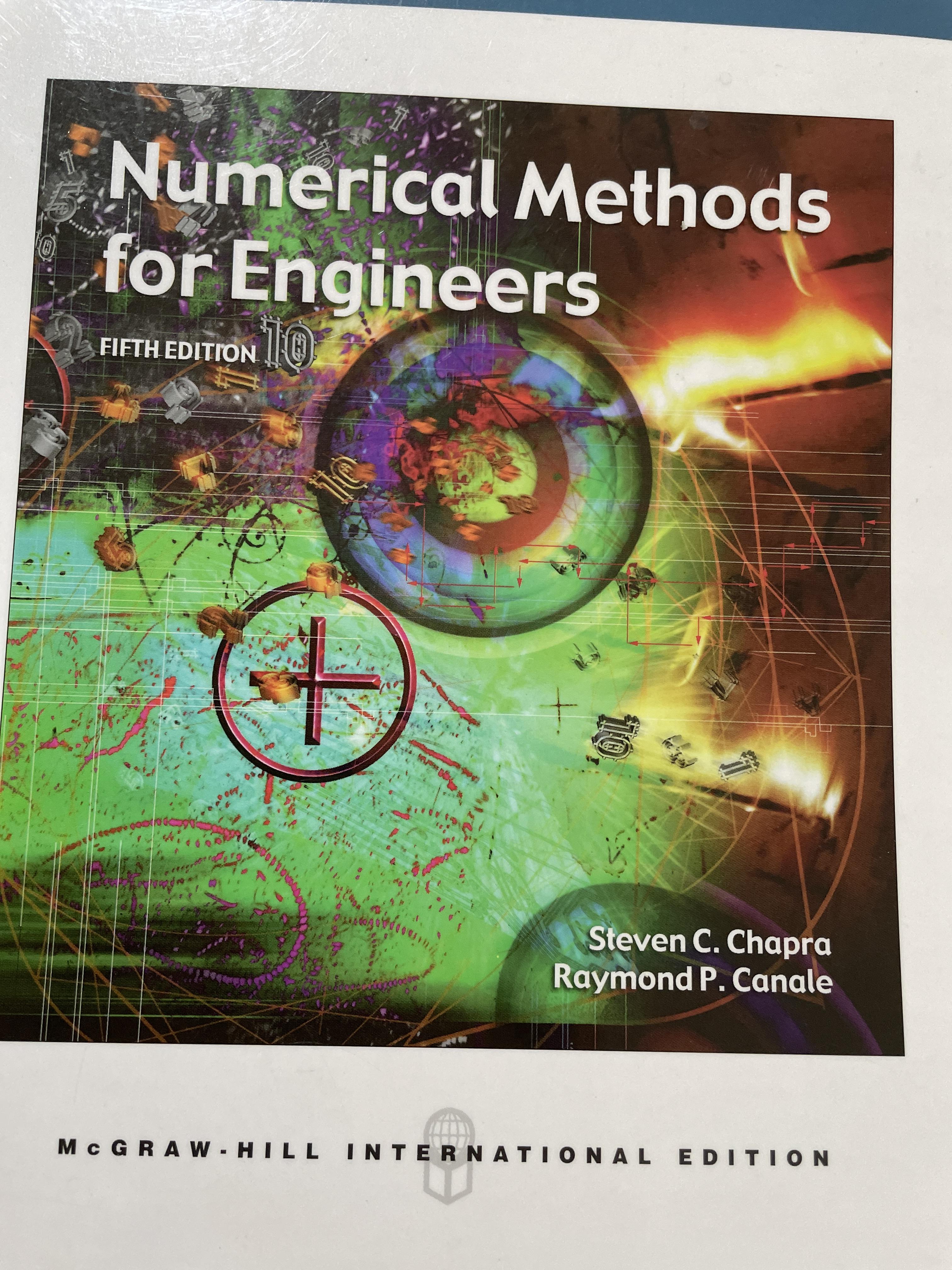 Numerical Methods for Engineers. ผู้เขียน Steven C.Chapra และRaymond P. Canale. 0 กก.