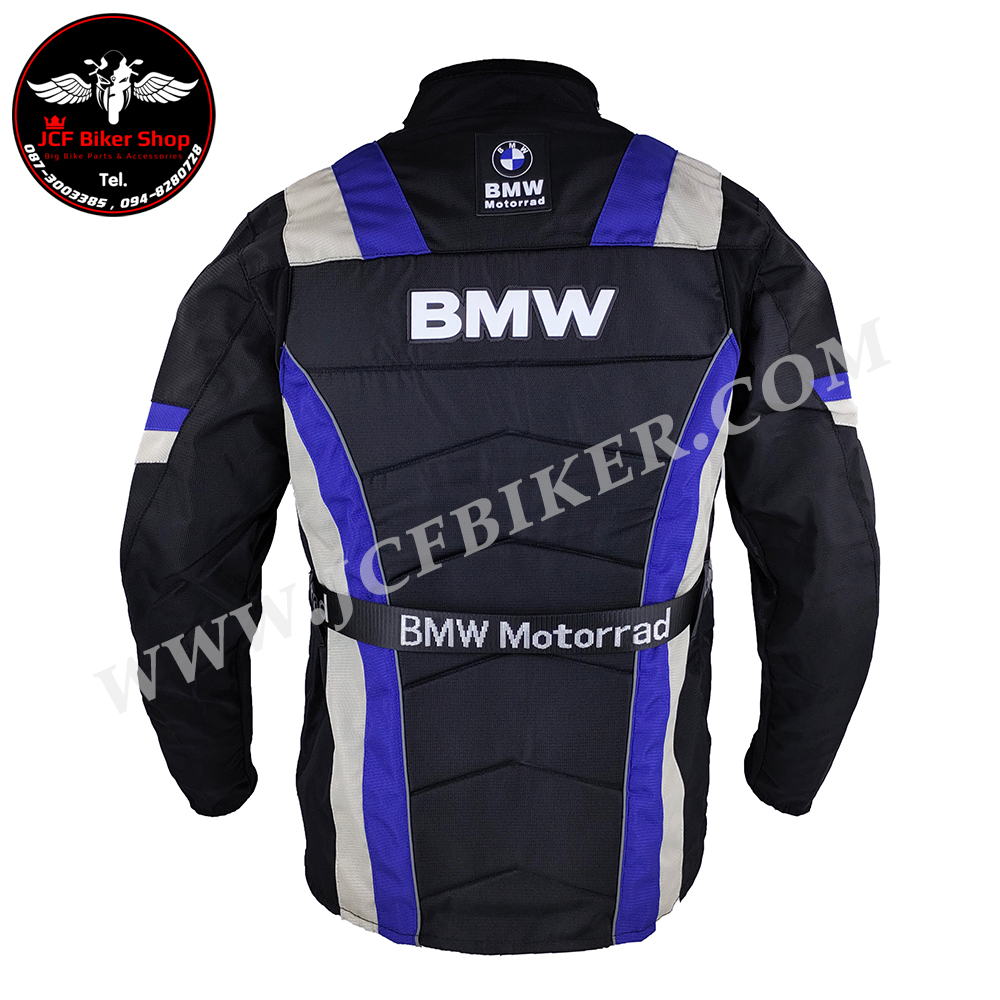 เสื้อการ์ด เสื้อการ์ดมอเตอร์ไซค์ BMW ผ้าแมสผ้าระบายอากาศซับเหงื่อได้ดีการ์ด5จุดซับในถอดได้