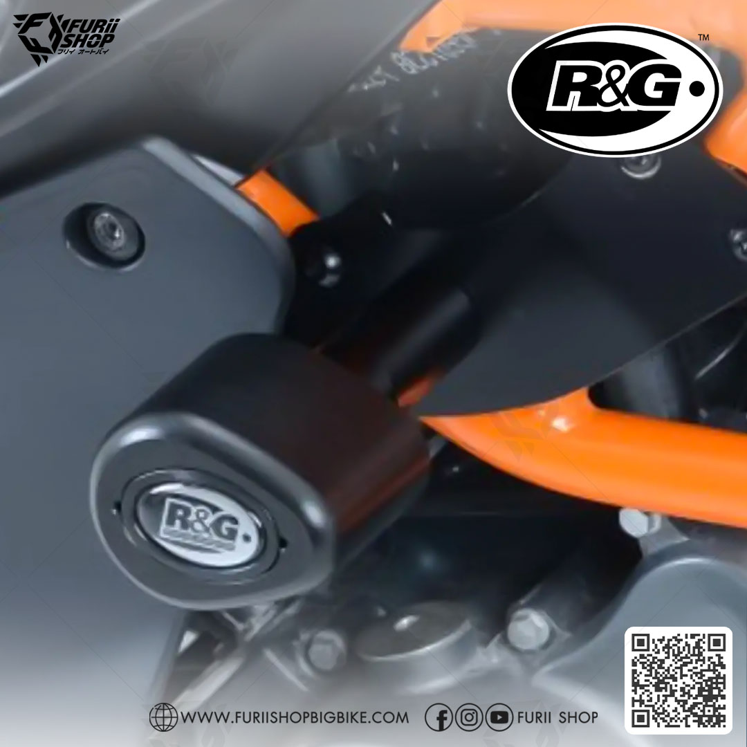 กันล้มกลาง R&G Crash Protector : for KTM RC125/200/390