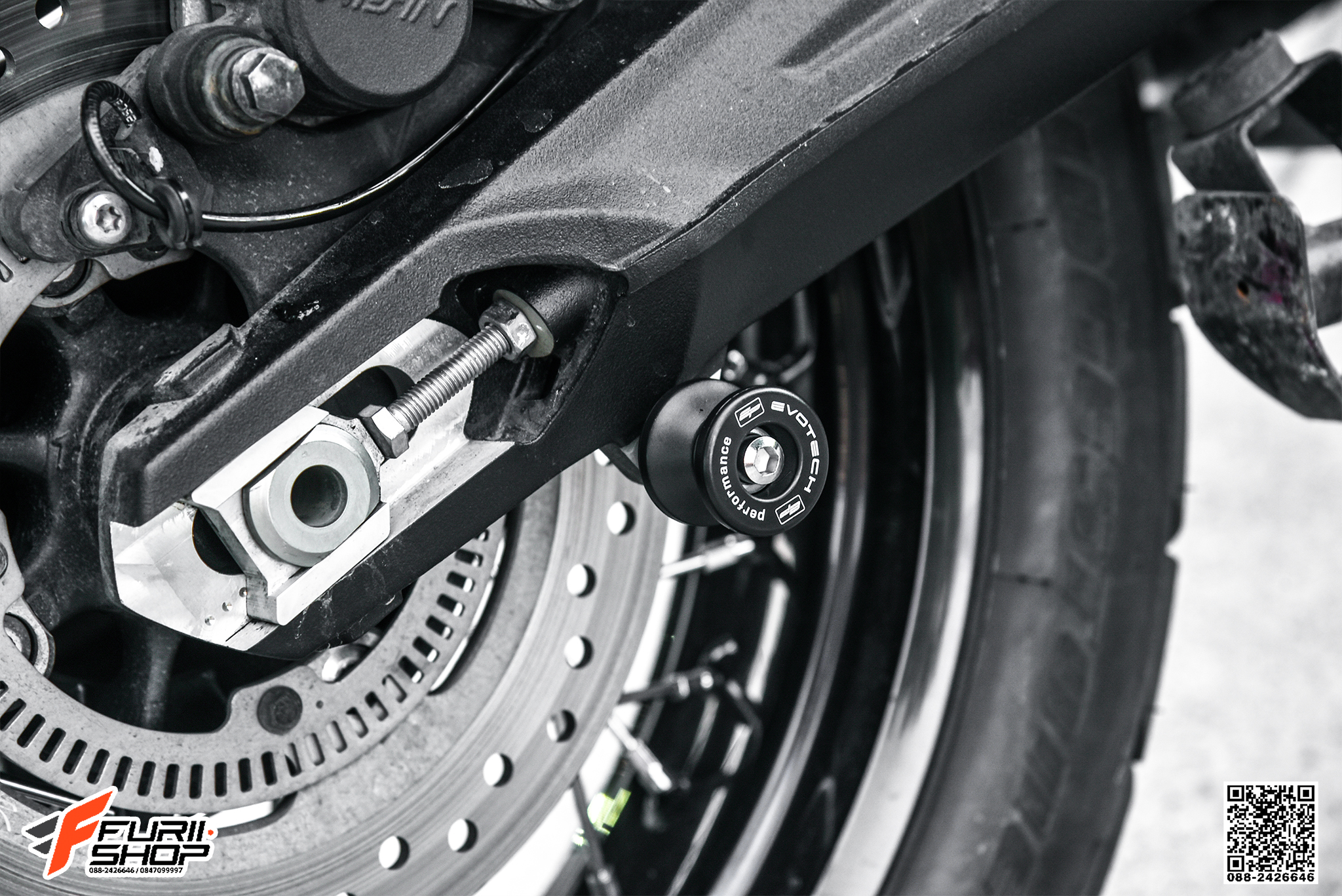 สปูน EVOTECH FOR TRIUMPH TIGE800