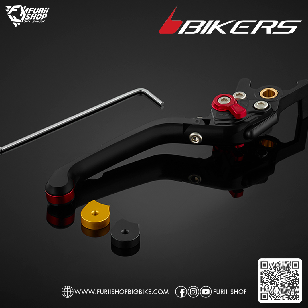 มือเบรกหน้าปรับระดับพับได้ รุ่นพรีเมียม Premium Folding Adjustable Front Brake Lever : for Honda Dax 125