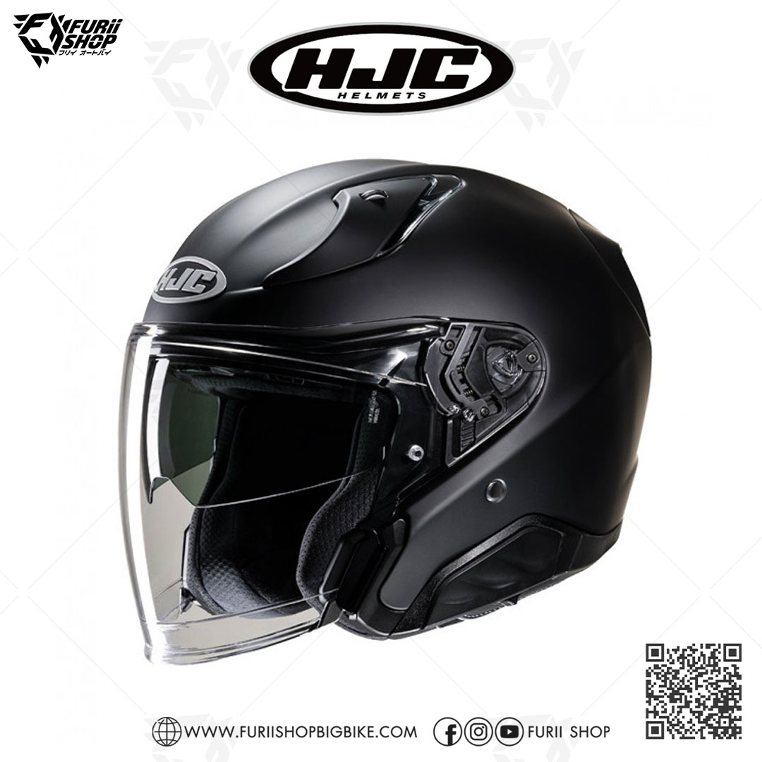 หมวกกันน็อคเปิดหน้า (Open Face) HJC RPHA31 : MATTE BLACK ดำด้าน