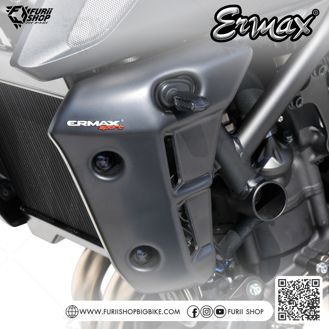 ครอบหม้อน้ำ Ermax Radiator Cover : for Yamaha Fz07/Mt07 2018-2020