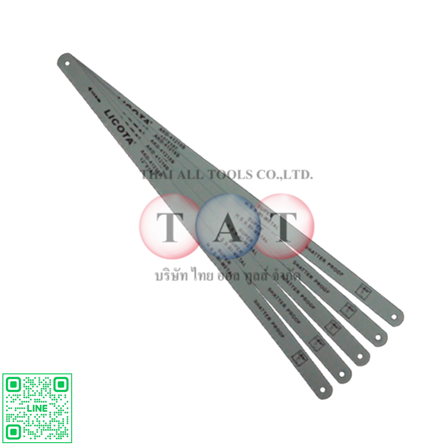 ใบเลื่อย จำนวนฟันใบเลื่อย 18 ซี่ LICOTA AKD-41218B
