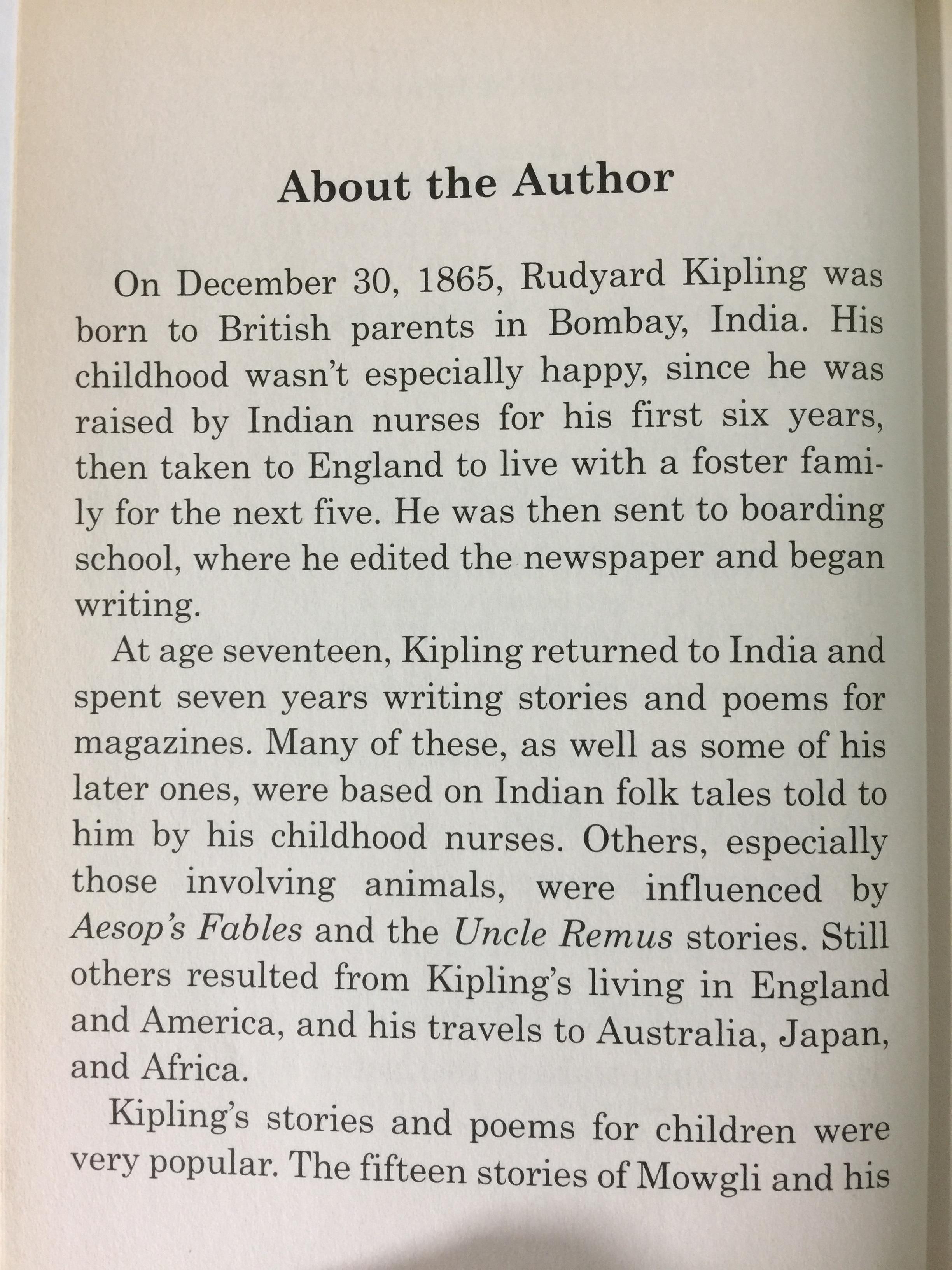THE JUNGLE BOOK. Great Illustrated Classics. ผู้เขียน Rudyard Kipling 0 กก.