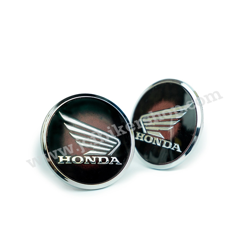 โลโก้ HONDA ขอบโครเมี่ยม 6.2 cm.