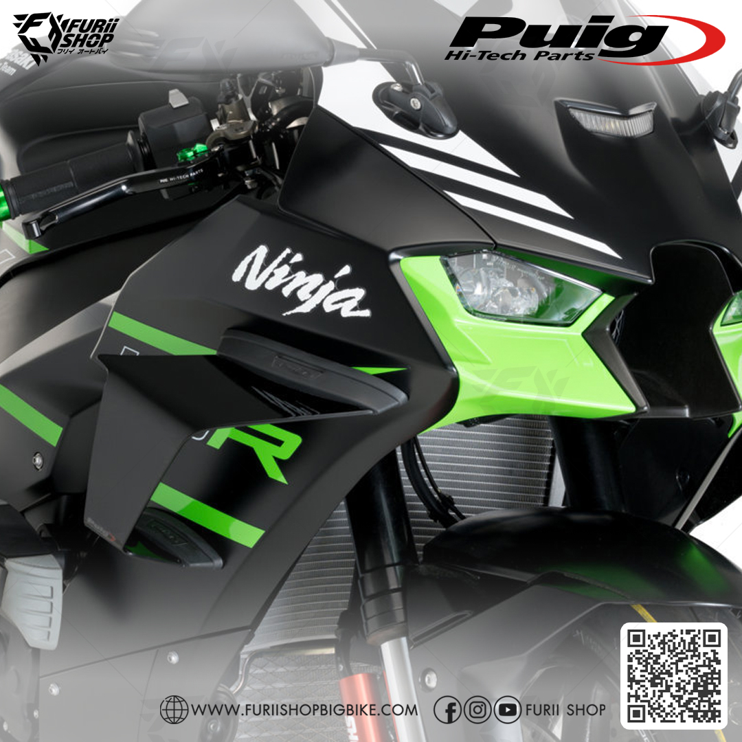 ปีกข้าง Puig Winglet GP : for Kawasaki Zx10RR 2021-2022 All new !!
