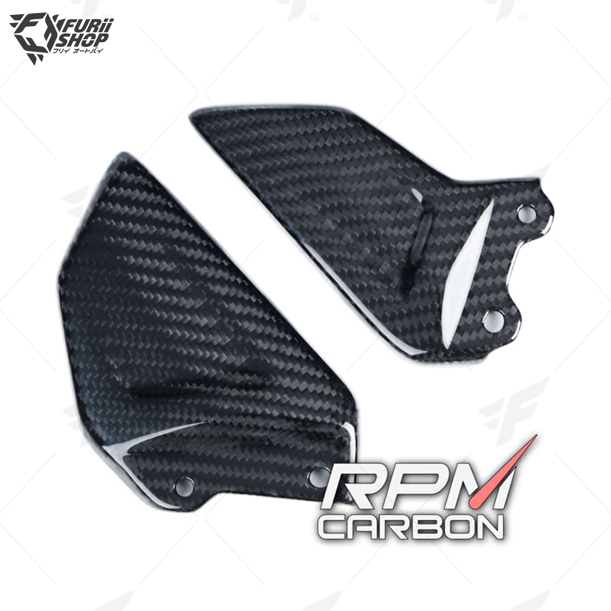 ที่พักเท้า RPM Carbon Heel Guards : for Honda CBR1000RR-R 2021+