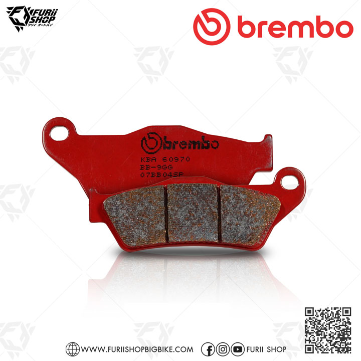 ผ้าเบรก Brembo (07BB04SP) : for BMW : R Nine-T 13-22