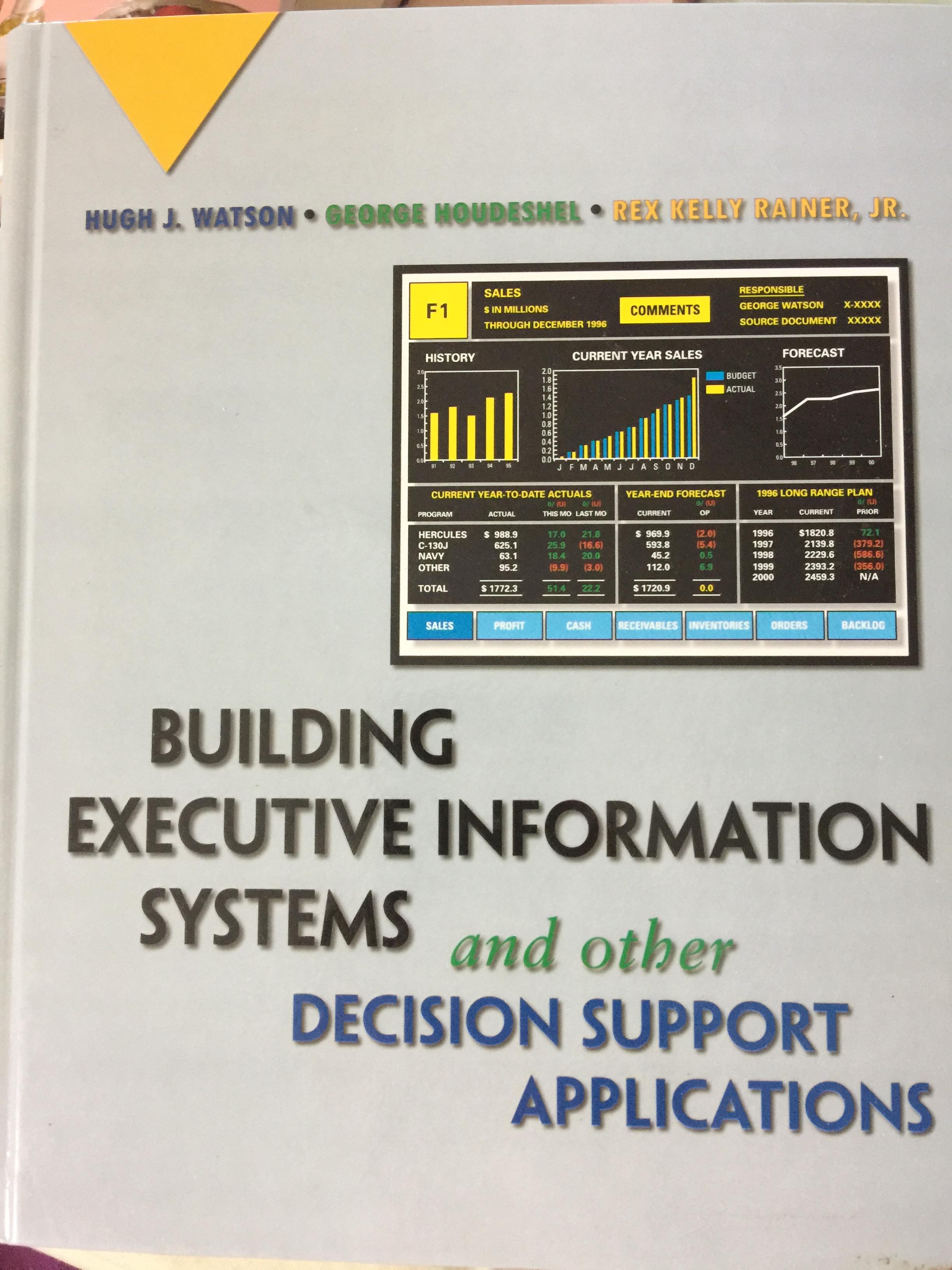 BUILDING EXECUTIVE INFORMATION SYSTEMS and other DECISION SUPPORT APPLICATIONS 0 กก.