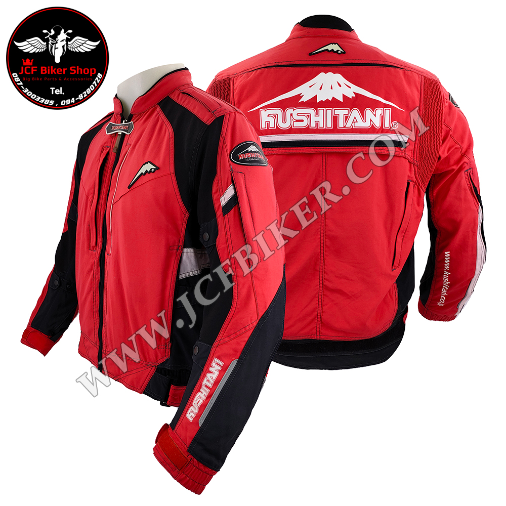 เสื้อการ์ด เสื้อการ์ดมอเตอร์ไซค์ Kushitani รุ่น K-2163 ผ้าโพลีเอสเตอร์ระบายอากาศไม่ทำให้เสื้อมีกลิ่นอับชื่น