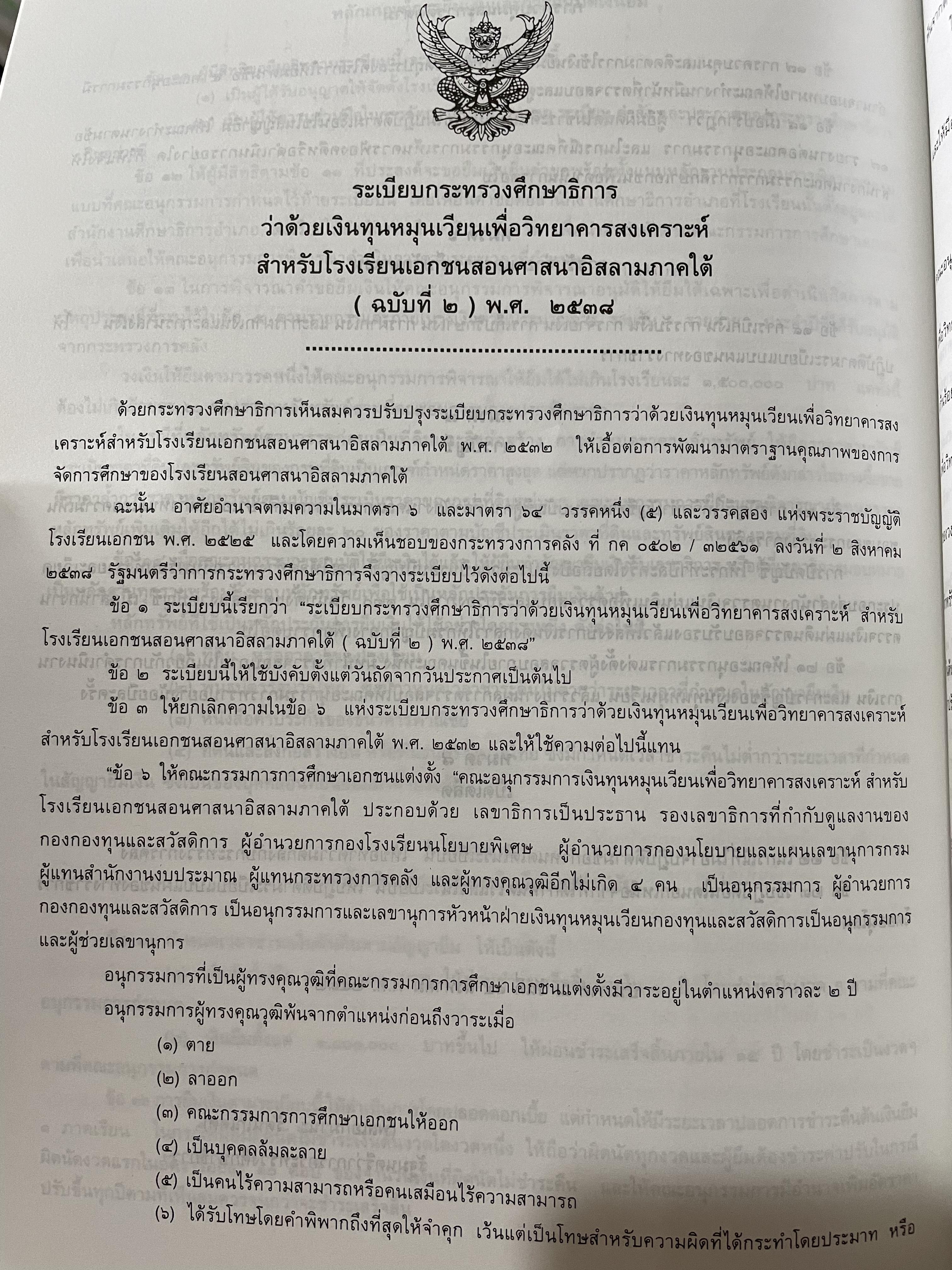 รวมกฎหมายและระเบียบที่เกี่ยวข้องกับโรงเรียนเอกชน 0 กก.