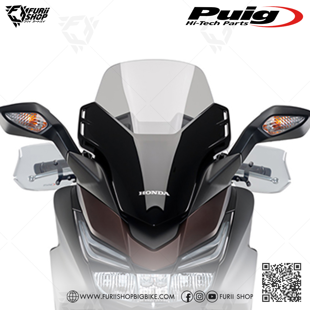 ชุดการ์ดแฮนด์ Puig Hand Guard : for Honda Forza300ABS 2018-2019/ForzaABS 350 2020-2022