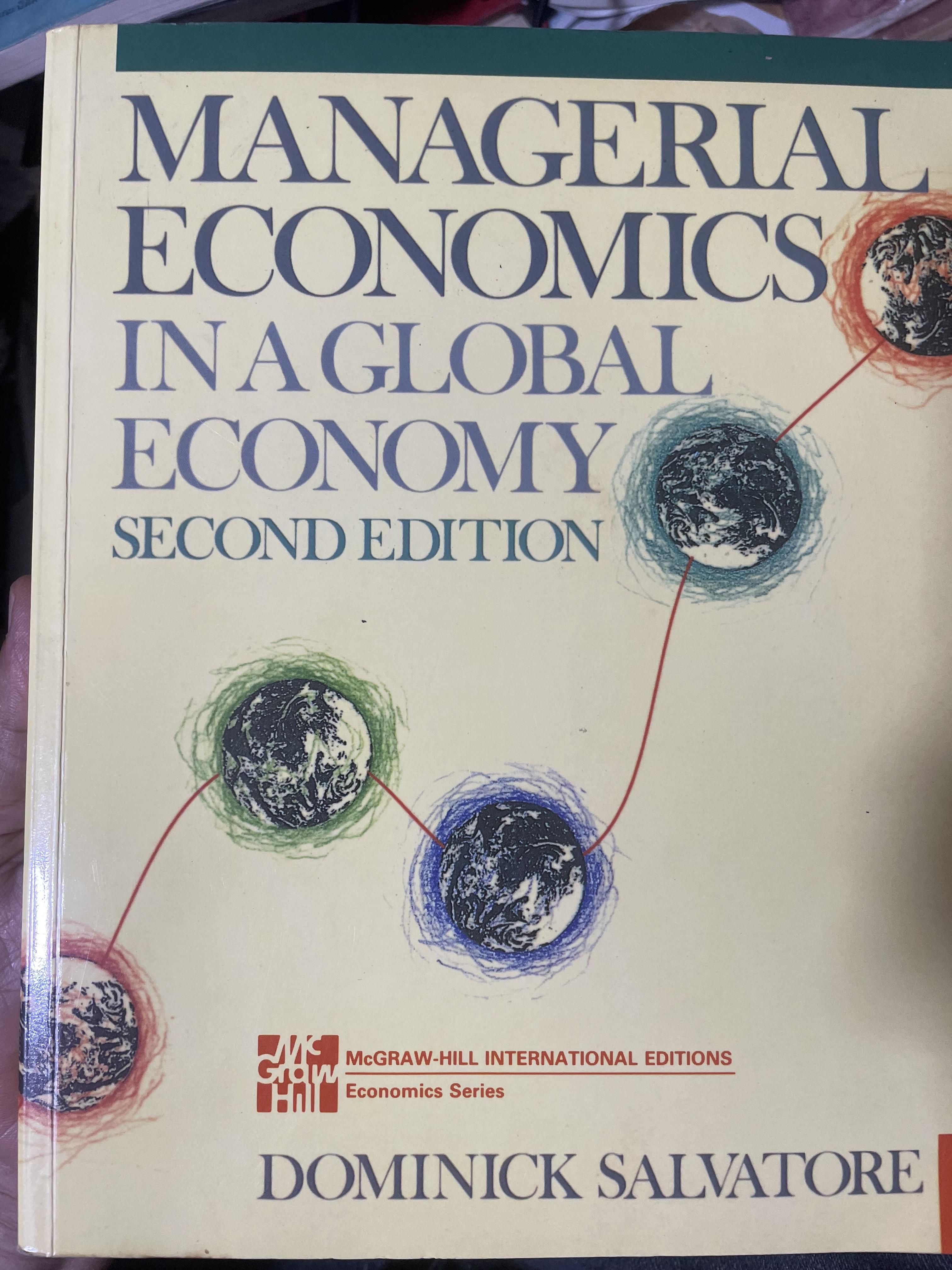 MANAGERIAL ECONOMICS IN A GLOBAL ECONOMY. พิมพ์ครั้งที่ 2 ผู้เขียน Dominick’sE was 5,500 กรัม