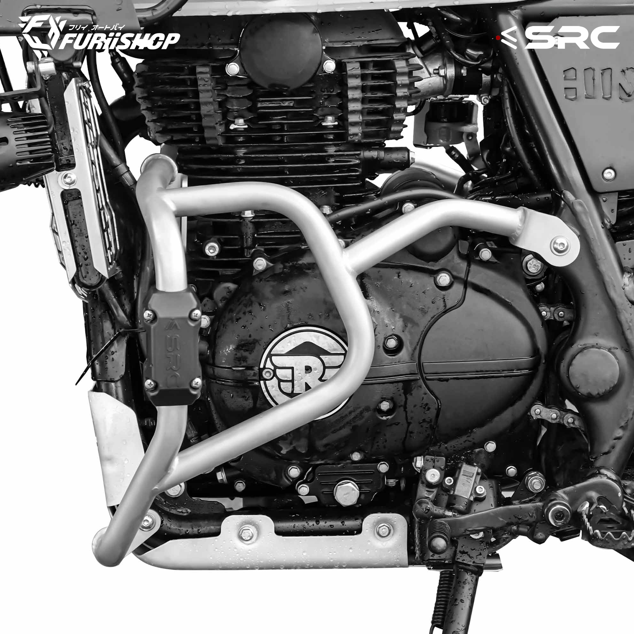 แคชบาร์ SRC CRASH BAR FOR ROYAL ENFIELD HIMALAYAN LS 410 2017/2020