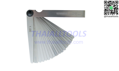 ฟิลเลอร์เกจ 4" 13 BLADE METRIC FEELER GAUGE KENNEDY