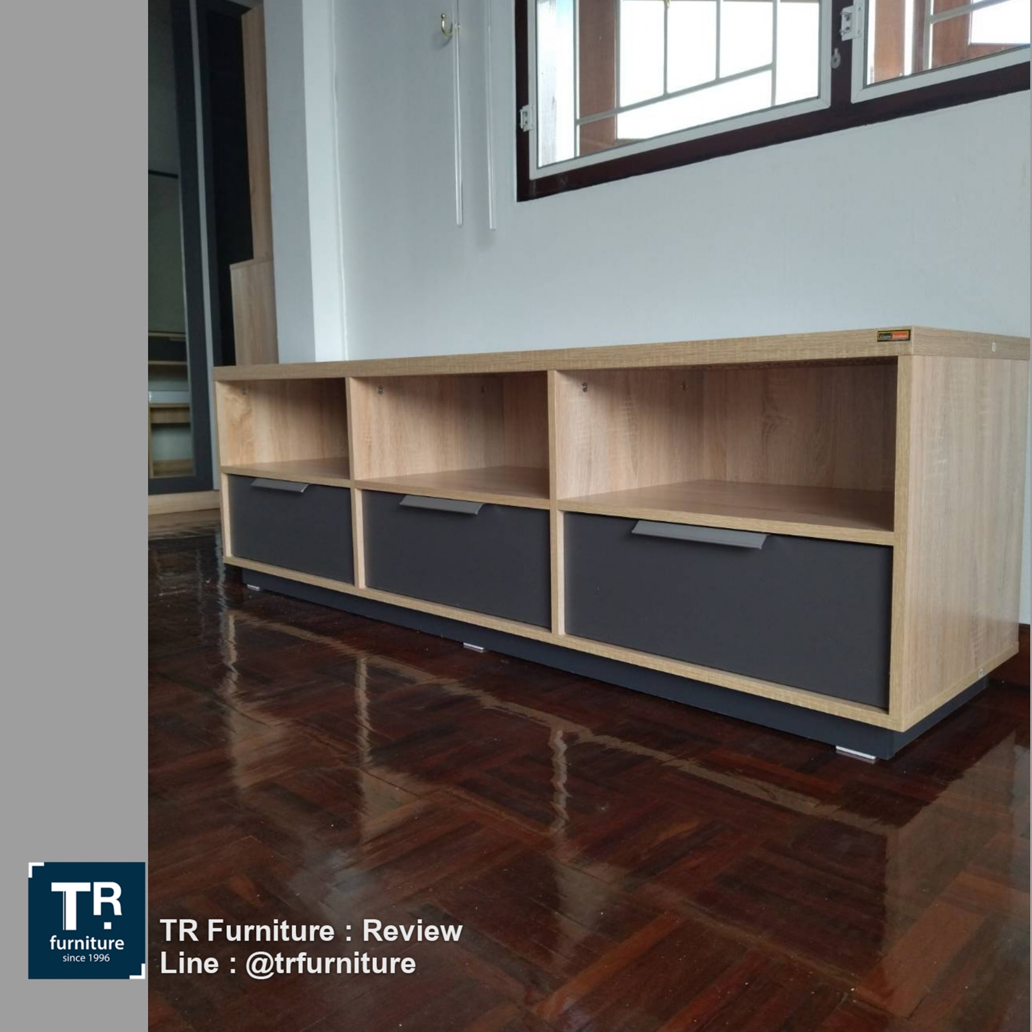 ตู้วางทีวี 160 ซม. รุ่น TV-1613