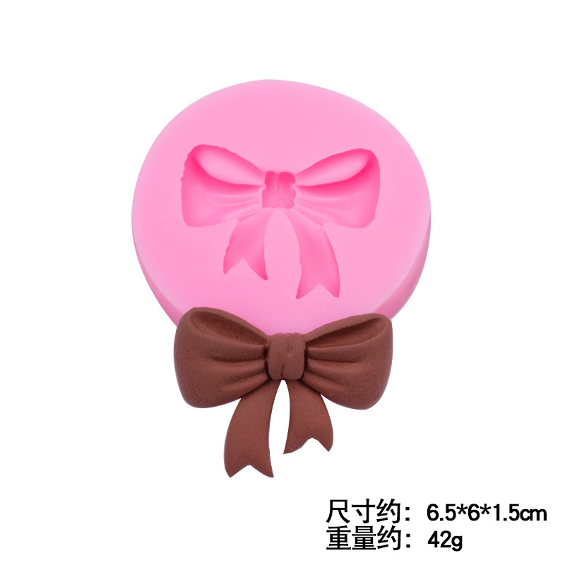 พิมพ์ซิลิโคนของโบว์เลือกแบบ