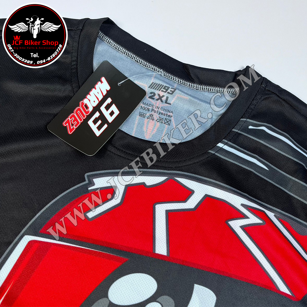 เสื้อยืดขี่มอเตอร์ไซค์ เสื้อยืดมอเตอร์ไซค์ เสื้อยืดแขนสั้น HELMET Ant93 Dri-fitเนื้อผ้าPolyester100%ระบายอากาศได้ดีไม่เหนียวติดตัวสวมใส่สบาย