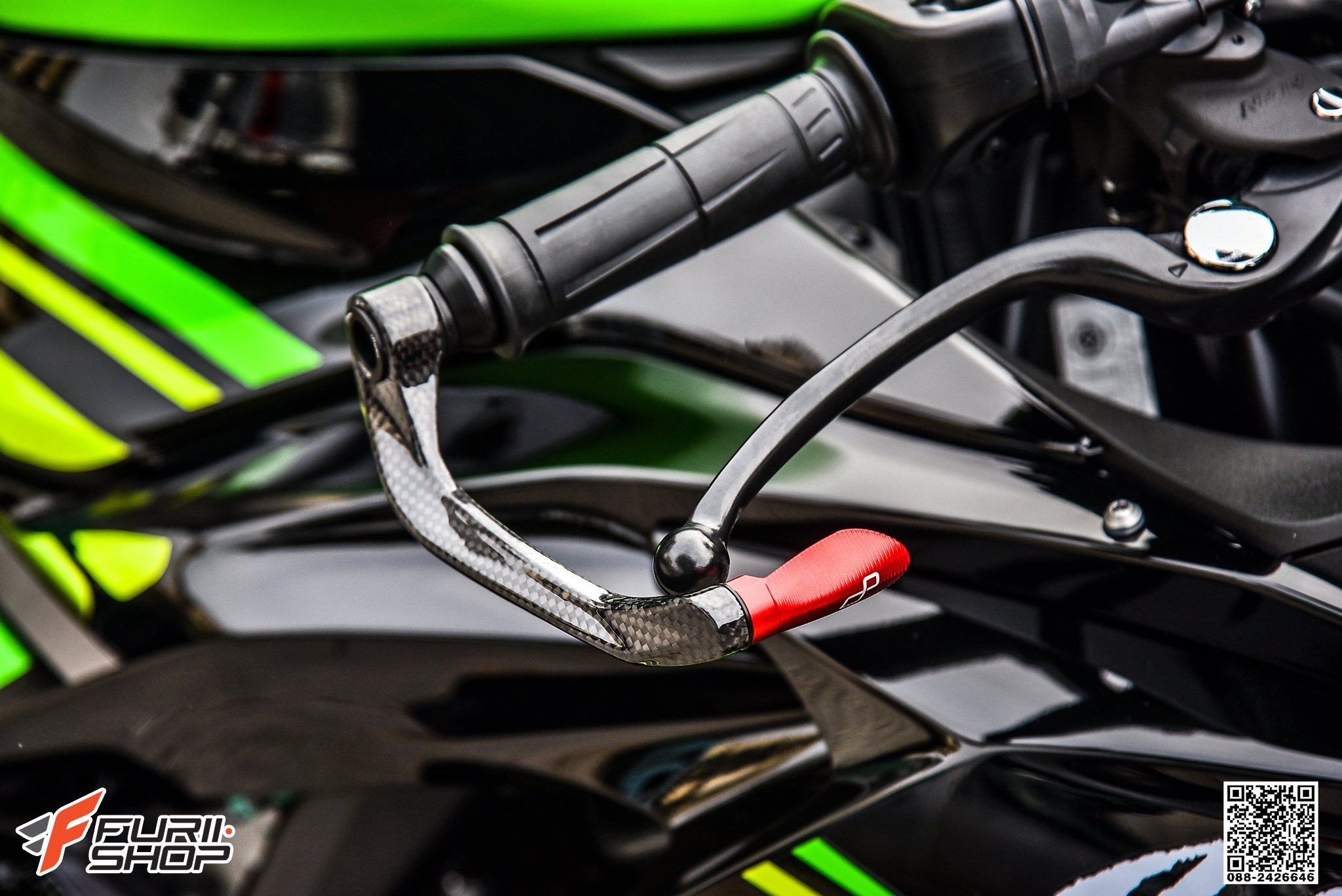โปรการ์ดเพรียวเคฟล่า LIGHTECT FOR KAWASAKI ZX6R