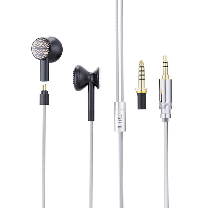 FiiO FF3S เอียบัดถอดสายได้ หูฟัง แบบ Drum ไดรเวอร์ Dynamic ไดอะแฟรมชุบ Beryllium ประกันศูนย์ไทย