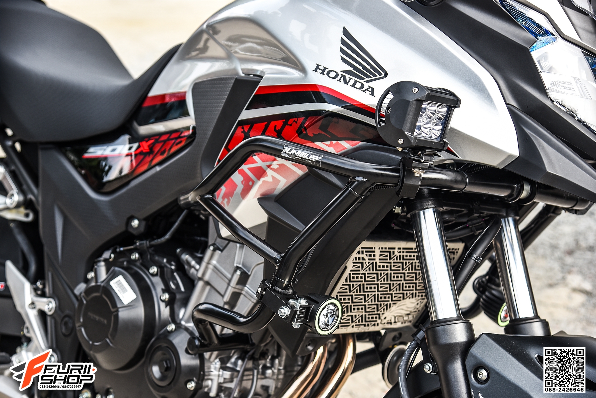 แคชบาร์ UNIQUE FOR HONDA CB500X